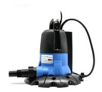 Bomba de drenaje COIL, bomba de aguas residuales, bomba para piscina, bomba para alberca, bomba sumergible, caudal: 5500 l/h, capacidad de elevación: 5 metros, potencia: 200W, color azul