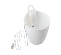Bomba de drenaje USB de 5 V totalmente automática para aire acondicionado, sensor inteligente de nivel de agua, silencioso, alta elevación, 15 m, bomba externa blanca de baja potencia