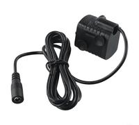 Bomba de fuente solar DC 12 V para mini bomba de fuente solar, repuesto con cable de 1,5 m, bomba sumergible potente y versátil para acuarios, estanques y jardines (DC 12 V)
