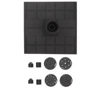 Bomba de Fuente Solar Negra 7v 1, 4w Flotante para Estanque