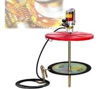Bomba de grasa neumática para tambores de 55 galones, pistola de grasa universal, kit de bomba de grasa, con tubo de 16 pies, descarga de 0.85 l/min, relación de presión 50:1 para talleres, obras de