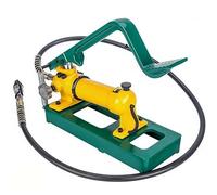 Bomba de mano hidráulica portátil con pedal de pie, elevación manual para herramientas de alta resistencia, ideal para salida de aceite de escenario