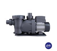 Gre Bomba autocebante 1 CV (1 HP) Vol. máx. 100 m³ 600 mm Plateado