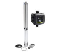 Bomba de pozo DAB S4 3/13 M KIT + Active Driver Plus M/M 1.1 medium Verde / Negro / Acero inoxidable