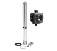 Bomba de pozo DAB S4 8/9 M KIT + Active Driver Plus M/M 1.8 medium Verde / Negro / Acero inoxidable