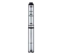 Bomba de pozo EL BP 10/4 ProLine - 1100 W | 5.2 m³/h | Monofásico 230 V medium Azul / Naranja / Acero inoxidable