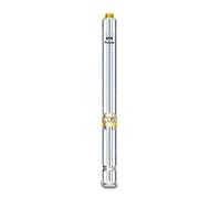 Bomba de pozo EL BP 19/4 ProLine - 1800 W | 5.2 m³/h | Monofásico 230 V medium Azul / Naranja / Acero inoxidable