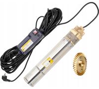 Bomba de pozo IBO de 4 pulgadas, bomba de pozo profundo, 1100W, cable de 20 metros