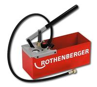 Bomba de prueba de presión de Rothenberger 60250 TP25, 25 bar, Negro / Plata / Rojo