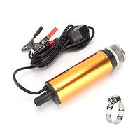 Bomba de Transferencia de Combustible de 24 V Mini Bomba de Aceite Eléctrica Portátil Bomba de Transferencia de Combustible Bomba de Agua Sumergible para Bombear Agua de Aceite con Filtr