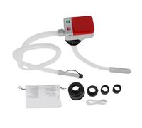 Bomba de transferencia de con sensor de parada automática Bomba de lata de aceite portátil de 3,2 GPM Manguera de 51 pulgadas 4 adaptadores USB tipo C o alimentado por batería