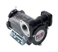 Bomba de transferencia de diésel autocebante simple PIUSI con paleta de 24V, caudal de 50 litros/minuto, con conexiones roscadas en línea 3/4" BSP | BP3000 INLINE F00358500