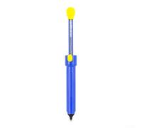 Bomba desoldadora manual portátil para SMD y extracción de soldadura de agujero pasante con forma ergonómica y liberación de succión controlada (azul)