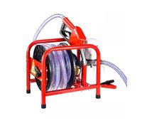 Bomba eléctrica de 12 V/24 V, 580 W, bomba autocebante, pistola reabastecimiento alta potencia, máquina dosificadora 30 a 50 l Para uso de bricolaje(12V)