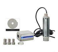 Bomba eléctrica de agua de aceite para batería de litio de 21 V, motor de cobre de 100 W, aleación de aluminio, transferencia de alto flujo de 20-30 l/min para uso industrial, gris (3,8 cm/5,2 cm) (38