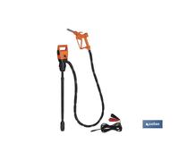 Bomba eléctrica + pistola bidón 50/200l 12v dc