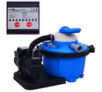 Bomba Filtro De Arena Con Temporizador 450 W 25 L Vidaxl