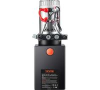 Bomba hidráulica de 10 cuartos, de doble acción, para remolque basculante, unidad de potencia, 12V DC