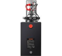 Bomba hidráulica de 15 cuartos, de doble acción, para remolque basculante, unidad de potencia, 12V DC