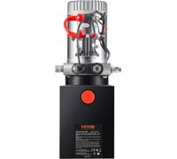 Bomba hidráulica de 8 cuartos, de un solo pistón, para remolque basculante. Unidad de potencia de 12V DC