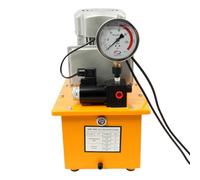 Bomba hidráulica eléctrica 700 bar 750 W con válvula manual bomba hidráulica 220V bomba electroica hidráulica capacidad de aceite 7l, 2-70 Mpa electroválvula hidráulica para el mantenimiento (HHB-700A