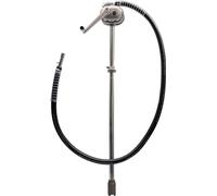 Bomba manual YATO YT-0715 para combustible, con manivela, para aceite, gasolina y diésel. Capacidad: 100 l/min