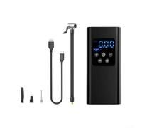 Bomba Neumáticos Coche Metal 12V Auto Apagado(ST-5525B) | Pantalla LCD digital, parada automática, precisión ±1.5 PSI, para ideal carretera, para fácil lectura