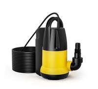 Bomba para aguas residuales caudal 7000 l/h, 400W, altura de 7,5m, transporta partículas hasta Ø5mm