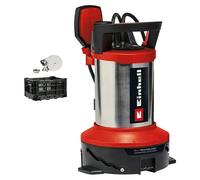 Einhell Bomba sumergible GE-DP 7535 – 750 W para agua sucia, Ø35 mm, 18.500 l/h, manguera 10 m