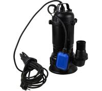 Bomba para aguas sucias. Bomba de aguas fecales de 550W, 2 pulgadas, con interruptor de flotador y triturador