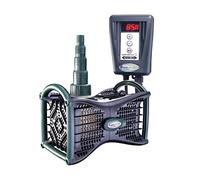 Bomba para estanques con Ahorro de energía, para Fuentes, cascadas y Elementos acuáticos, Potencia y Flujo de Agua Regulables, protección contra Funcionamiento en seco, Bombea hasta 12000 litros