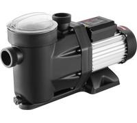 Bomba para piscina, 1800W, 2 HP, doble velocidad, caudal máximo de 33000 L/H. Bomba para piscinas elevadas, 220V-240V, 1450/2860 RPM. Ideal para piscinas elevadas, spas, fuentes termales y sistemas de