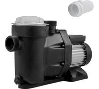 Bomba para piscina de 1 HP, 19200 L/h, bomba de 750W para piscinas enterradas, con filtro de cesta. Motor de bomba para piscina que garantiza agua limpia. Bomba de filtro para piscina con entrada/sali
