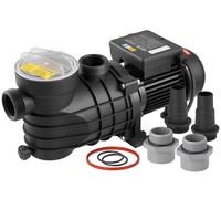 VEVOR Bomba para Piscina Elevada 250 W Caudal Máximo de 11.700 L/H Bomba de Filtración para Piscina de Una Sola Velocidad, CA 220-240 V 2850 RPM, Altura de Elevación Máxima de 8 m, con Filtro y Tapa
