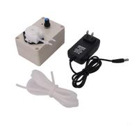 Bomba peristáltica 12 V CC, bomba dosificadora con tasa de extracción ajustable de 5 a 120 ml/min, bomba de agua silenciosa para laboratorio, acuario, análisis químico y transporte de líquidos, fácil