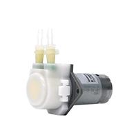 Bomba peristáltica de 260 ml/min, 12 V/24 V, bomba transferencia líquido con montaje engranaje, tubo silicona, Motor CC bomba de agua portátil(Khpp260 24v ha -p22)