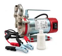 Bomba Rover Pompe MARINA MINI NOVAX 20-24V PC Bomba de precarga con pinzas de batería para trasiego de líquidos alimentarios (agua, vino, leche, zumos) 24V CC