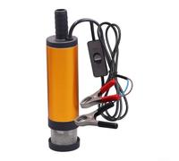 Bomba Sumergible 12V Alto Flujo 12L/min Diesel(D) | 12L/min caudal alto, transferencia rápida diésel, agua, vino, uso eficiente