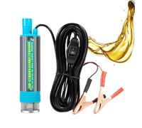 Bomba sumergible | Bomba eléctrica sumergible para coche, herramienta de reabastecimiento portátil con 2 pinzas de cocodrilos para uso agrícola, marítimo, automóvil, camping-Car y camión