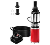 Bomba sumergible compatible con Makita 18 V, bomba de presión sumergible para cisternas, 25 mm/38,1 mm/50 mm, capacidad de extracción de 47 l/min, profundidad de inmersión máx. 10 m (sin batería ni