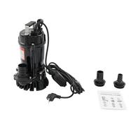 Bomba sumergible de 750 W, 4179 GPH, IP68, 2850 rpm, 18 m, color negro | Bomba de agua para piscina, bomba de jardín, bomba de agua doméstica, bomba de pozo, protección térmica del motor