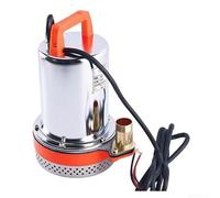 Bomba sumergible de acero inoxidable de 12 V, altura de extracción, bomba solar naranja para estanque, 100 l/min, flujo para jardín, bomba de agua CC, 12 V con manguera de 10 m, juego para bomba solar