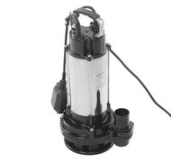 Bomba sumergible de agua de 2200 W con 26 m³ Q Max, 2850 rpm, para depósitos de almacenamiento exterior, sótanos, alcantarillas, plantas de tratamiento de aguas residuales, fuentes de ventana (negro)