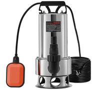 VEVOR Bomba sumergible aguas residuales 1300W (1,75HP) 333,3 L/min 11 m para piscinas y sótanos