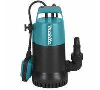 Bomba sumergible eléctrica para agua limpia Makita PF0800 - electrobomba de 800 W
