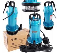 Bomba sumergible IBO WQX 750, 230V, para depósitos, bomba de agua, 3,5 bar, 9000 L/h, 750 W