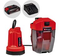 Bomba sumergible para agua limpia Einhell GE-SP 18 LL Li - 18V 2,5 Ah y cargador