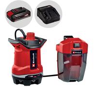 Bomba sumergible para agua sucia Einhell GE-DP 18/25 Li - 18V 2,5 Ah y cargador