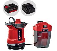 Bomba sumergible para agua sucia Einhell GE-DP 18/25 Li - 18V 4Ah y cargador