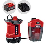 Bomba sumergible para agua sucia Einhell GE-DP 18/25 Li - 18V 5.2Ah y cargador
